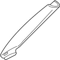 OEM 2002 BMW Z8 Covering Apron Left - 51-43-8-234-349