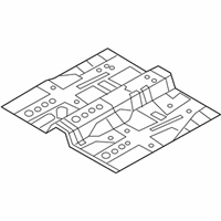 OEM 2012 Hyundai Sonata Panel Assembly-Center Floor - 65110-3S000