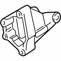 OEM 2001 Acura MDX Bracket, Rear Engine Mounting - 50827-S0X-A00