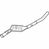 OEM 2014 BMW X5 Catalytic Converter - 18-30-8-572-487