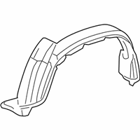 Genuine Toyota Tacoma Fender Liner - 53876-04150