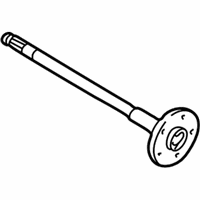 OEM 1992 Chevrolet Astro Rear Axle Shaft Assembly - 26015258