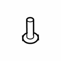 OEM 2009 Lincoln MKX Gate Latch Screw - -N807675-S102