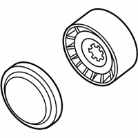 OEM 2006 BMW X5 Drive Belt Idler Deflection Pulley - 11-28-7-549-557
