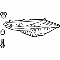 OEM 2021 Cadillac XT4 Lower Oil Pan - 12717172