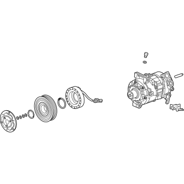 OEM 2020 Cadillac CT5 Compressor - 84441372