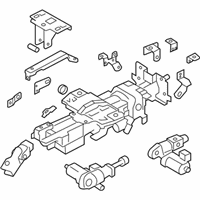 OEM 2009 Nissan Murano Column Assy-Steering, Upper - 48810-1AG6C