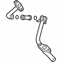 OEM 2012 BMW X5 Return Pipe - 11-42-7-808-154