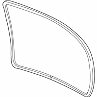 OEM Chevrolet Venture Weatherstrip On Body - 15294464