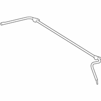 OEM 2007 Ford Five Hundred Stabilizer Bar - 6G1Z-5A772-A