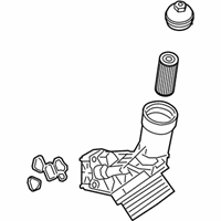 OEM BMW 230i OIL FILTER - 11-42-8-580-414