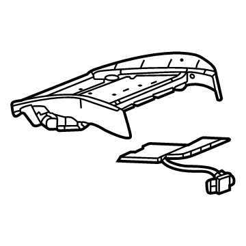 OEM Cadillac Passenger Discriminating Sensor - 84849648