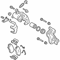 OEM 2022 Hyundai Venue Brake Assembly-RR Wheel, LH - 58210-K2300