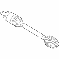 OEM BMW i3s Right Cv Axle Assembly - 33-20-7-641-212
