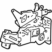 OEM 2002 Pontiac Montana Lock - 25780730