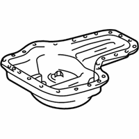 OEM 2007 Toyota Sequoia Lower Oil Pan - 12102-0F010