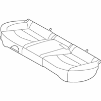 OEM 2020 Hyundai Elantra GT Cushion Assembly-RR Seat - 89100-G3000-PXD