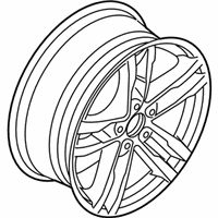 OEM 2020 Ford Explorer Wheel, Alloy - LB5Z-1007-A