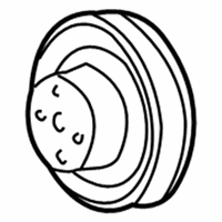 OEM Ford Mustang Pulley - XR3Z-8509-BA