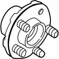 OEM 1996 Mercury Sable Hub & Bearing - YF1Z-1104-BA
