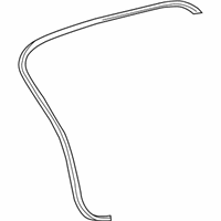 OEM Lexus NX300 Weatherstrip, Back Door - 67881-78010