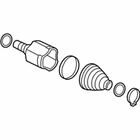 OEM 2012 Hyundai Azera Boot Kit-Front Axle Differential Side LH - 49582-3V500