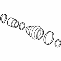 OEM 2017 Hyundai Azera Damper Kit-Front Axle Dynamic, LH - 49584-3V510