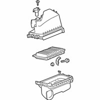 OEM 2010 Pontiac Vibe Cleaner Asm, Air - 19205483