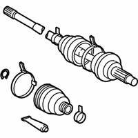 OEM 2011 Lexus RX450h Shaft Set,Rear Drive OUTBOARD Joint - 42370-49265