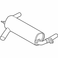 OEM BMW 340i Rear Muffler - 18-30-8-638-777