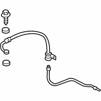 OEM Hyundai Tiburon Hose Assembly-Power Steering Oil Pressure - 57510-2C200