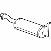 OEM 2003 Ford Expedition Muffler W/Tailpipe - 3L7Z-5230-AA