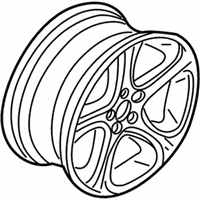 OEM 2005 BMW X5 Light Alloy Rim - 36-11-6-753-517