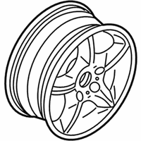 OEM 2005 BMW X5 Light Alloy Rim - 36-11-1-096-159