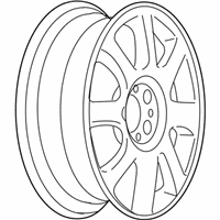 OEM 2006 Buick LaCrosse Wheel, Alloy - 9594713