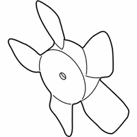 Genuine Chevrolet Camaro Cooling Fan Blade