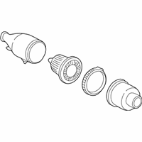 OEM 2002 Ford E-150 Econoline Air Cleaner Assembly - 2C2Z-9600-ARM