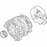 OEM 2021 BMW 330e xDrive Alternator - 12-31-8-654-280