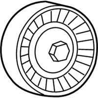 OEM Dodge Charger Pulley-Idler - 4627506AA