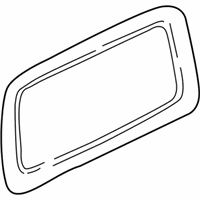 OEM Hyundai Santa Fe Weatherstrip-Tail Gate Glass - 87191-26000-TI
