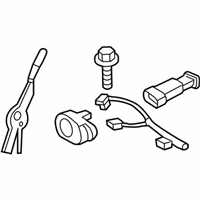 OEM 2010 Hyundai Genesis Key Sub Set-Steering Lock - 81900-3MA00