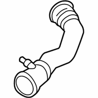 OEM BMW X4 Radiator Coolant Hose Upper - 17-12-7-646-155