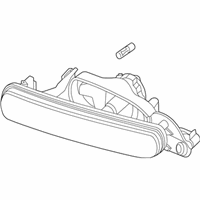 OEM BMW 323i Fog Lights, Right - 63-17-6-908-284