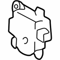 OEM Lexus LS430 Damper Servo Sub-Assembly (For Recirculation) - 87106-50360