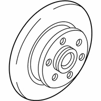 OEM Ram Dakota Front Brake Rotor - 52855005AB