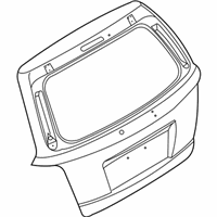 OEM 2006 Kia Sorento Panel Assembly-Tail Gate - 737003E122