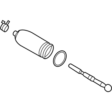 OEM 2022 Nissan Sentra SOCKET KIT - TIE ROD, INNER - D8521-6LW7B