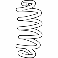 OEM Infiniti QX50 Rear Suspension Spring - 55020-5NM0D