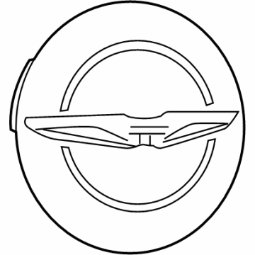 OEM 2021 Chrysler Voyager Cap-Wheel Center - 7BB94DX8AA