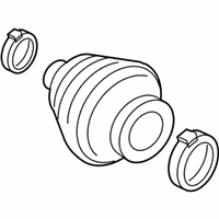 OEM 2013 BMW X3 Repair Kit Bellows, Interior - 31-60-7-620-599
